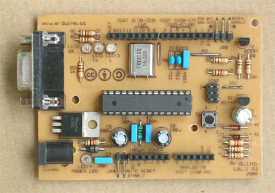 Arduino Single-Sided Serial Board