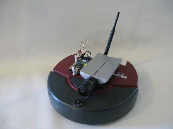 Raspberry Pi управляет роботом-пылесосом iRobot Roomba