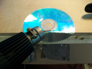 Робо-платформа из CD-дисков