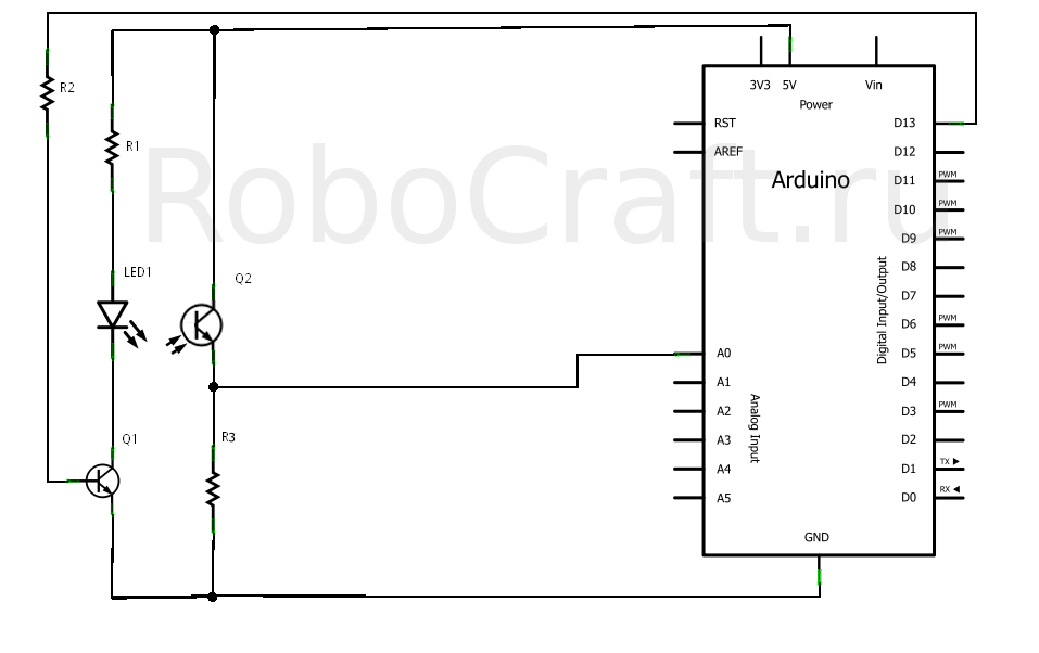 ИК-датчик препятствий для Arduino