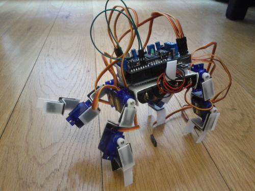 четырёхног на Arduino