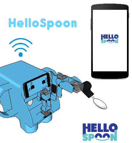 HelloSpoon - робот кормит с ложки
